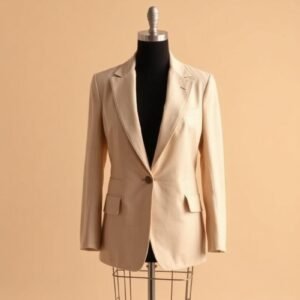 Structured Linen Blazer