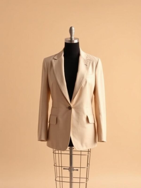 Structured Linen Blazer