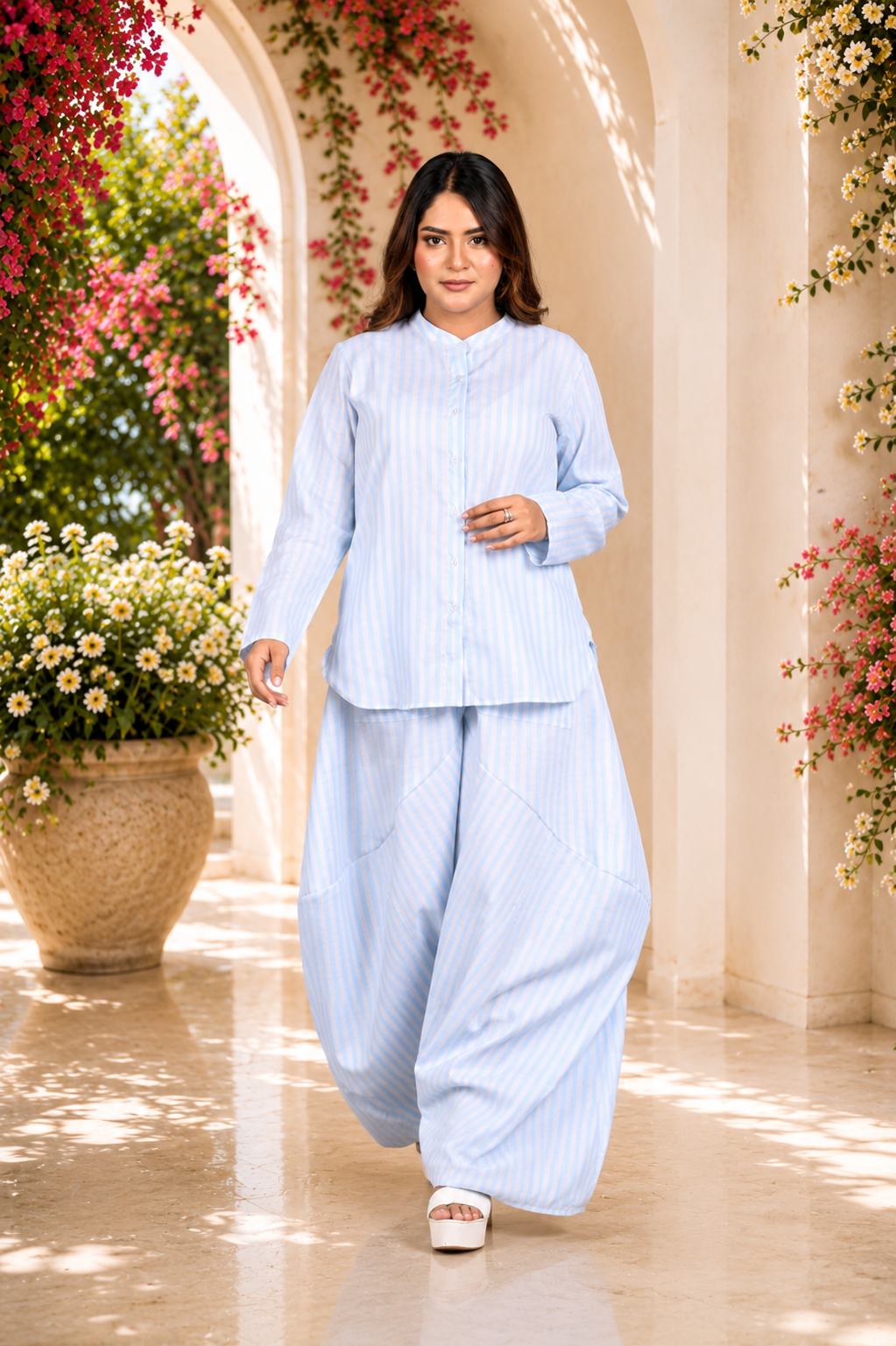 stripe-cocoon-co-ord-set